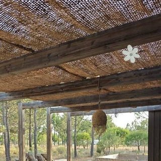 TOLDO PÉRGOLA 4X3M FIBRA DE COCO / SOMBR