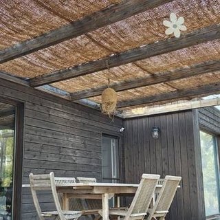 TOLDO PÉRGOLA 4X3M FIBRA DE COCO / SOMBR