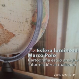 Globo Terráqueo con Luz