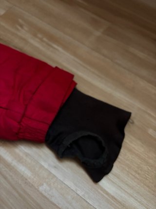 Chaqueta de nieve rosa