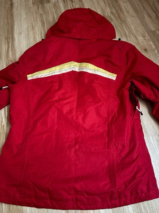 Chaqueta de nieve rosa