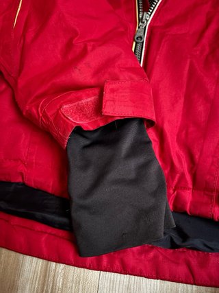 Chaqueta de nieve rosa