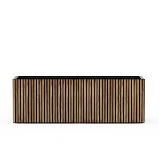 HERSTERA JARDINERA MODULAR MADERA Y META