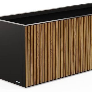 HERSTERA JARDINERA MODULAR MADERA Y META