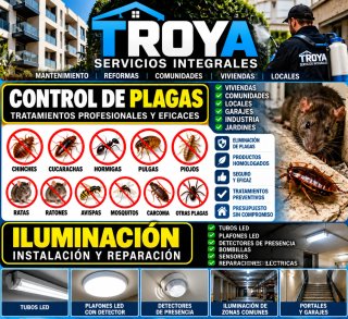 Control de plagas y mantenimiento