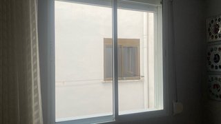 2 Ventanas Aluminio Blanco 123x128mm