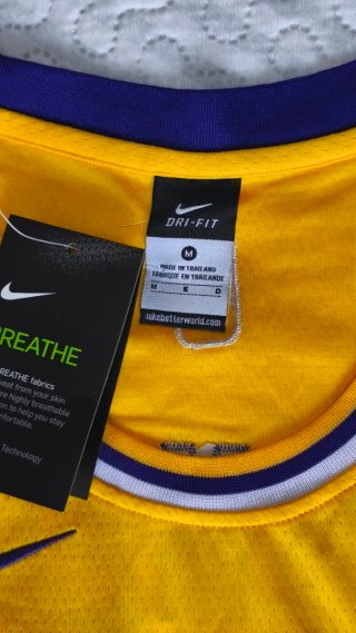 Camiseta Nike Lakers 23 Bibigo Talla M
