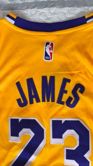 Camiseta Nike Lakers 23 Bibigo Talla M