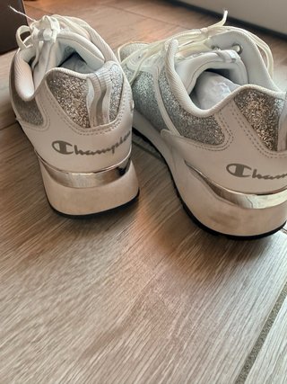 Scarpe da ginnastica Champion bianche e argento