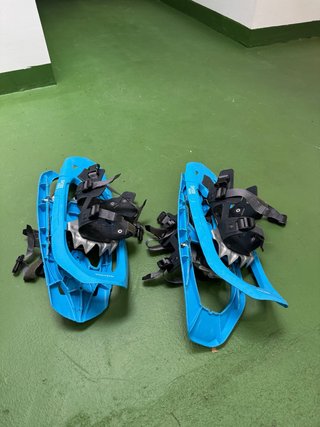 4 Raquetas de nieve Quechua azules