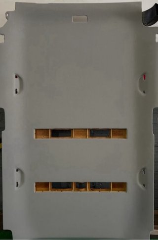 Tapizado de techo de coche y puertas