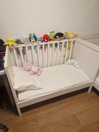 Cuna Ikea Sundvik Blanca