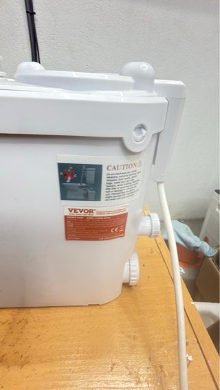 Bomba Trituradora para Inodoro VEVOR 500W