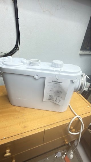 Bomba Trituradora para Inodoro VEVOR 500W