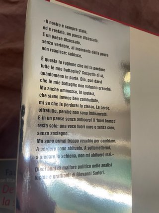 2 libri Bertinotti e Sartori