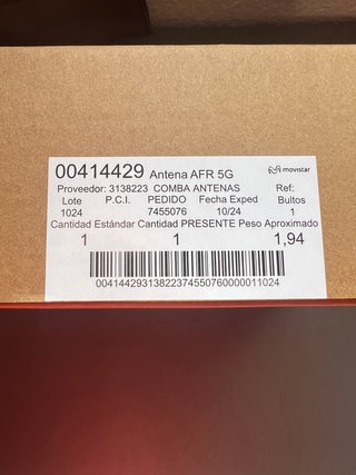 Antena Movistar Router AFR 5G