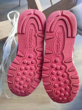 Zapatillas Reebok Niña Deportivas Blancas Rosas