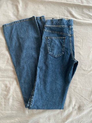 Jegging Vaquero Azul Ajustado Boot Cut
