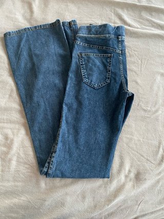 Jegging Vaquero Azul Ajustado Boot Cut