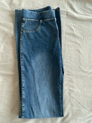 Jegging Vaquero Azul Ajustado Boot Cut