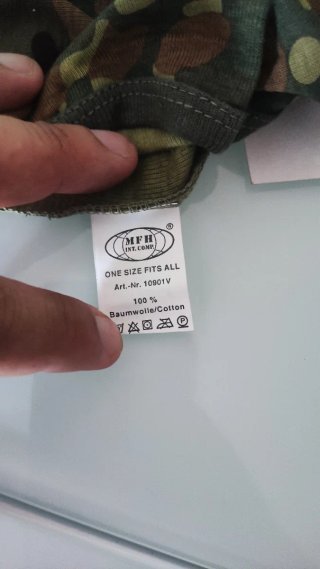 Passamontagna 3 fori flecktarn