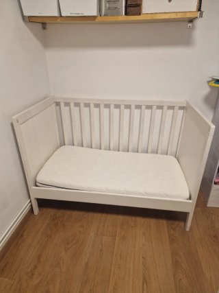 Cuna Ikea Sundvik blanca