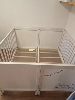 Cuna Ikea Sundvik blanca