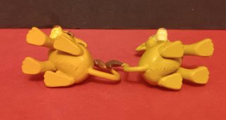 Figuras de goma pvc simba y nala disney