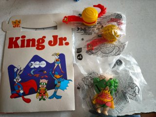 Juguetes King Jr. Warner Bros y marvel