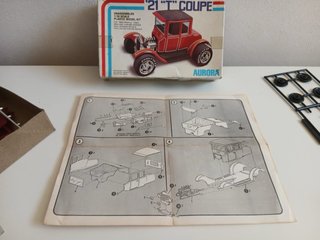 Maqueta Aurora 1/32 21 T Coupe