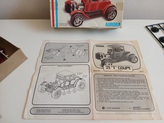 Maqueta Aurora 1/32 21 T Coupe
