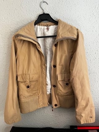 Chaqueta Bomber Tommy Hilfiger Beige Original