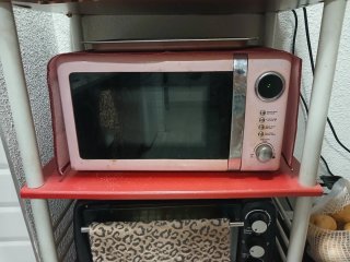 Microondas Rosa en perfecto estado