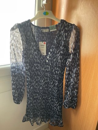 Vestido Zara Estampado Talla S