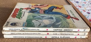 3 Comics Marvel vintage 20x15. Tapa dura.