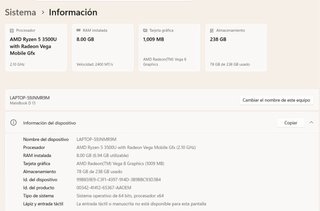 Huawei MateBook D 15 Plata
