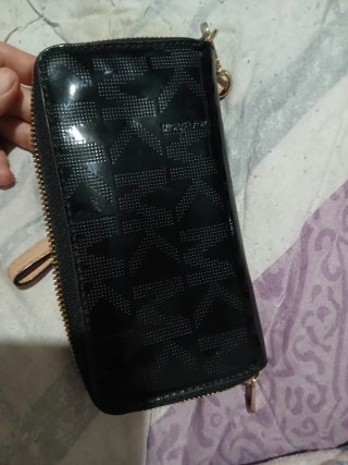 Monedero Michael Kors Negro Original