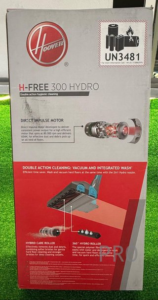 Hoover H-FREE 300 HYDRO HF322YHM, Aspiradora