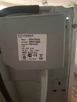 Lavadora Indesit 7kg