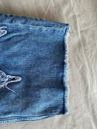 Jeans Baggy Boot Cut Azul