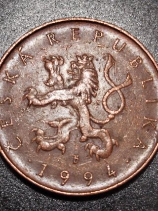 Moneda 10 Kč República Checa