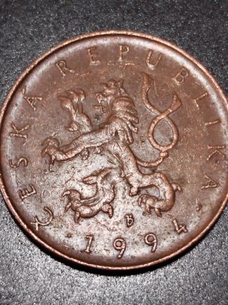 Moneda 10 Kč República Checa