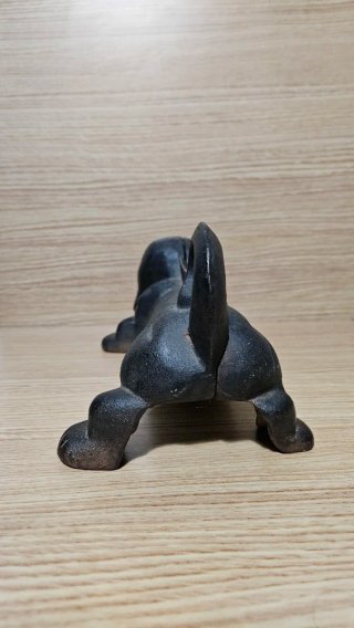 Perro sujetapuertas/limpiabotas hierro fundido