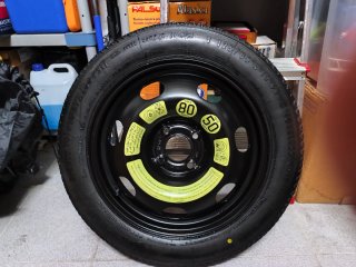 Rueda de repuesto Continental T125/55 R16