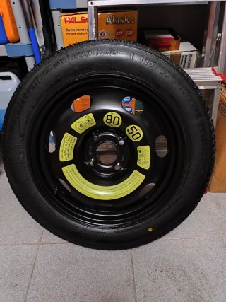 Rueda de repuesto Continental T125/55 R16