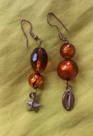 Orecchini vintage con perline