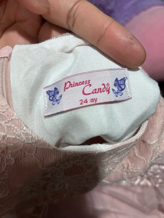 Vestido de Fiesta para Bebé Rosa