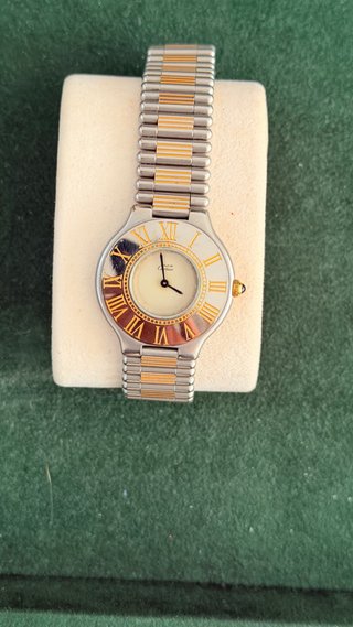 Cartier Must 21 acero y oro