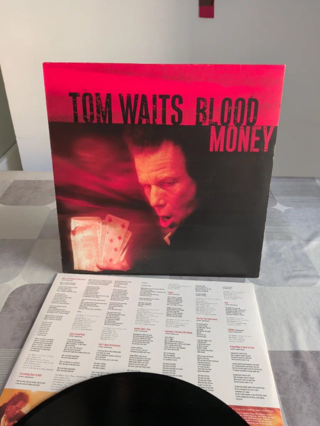 LP TOM WAITS ,BLOOD MONEY ,2002,EUROPE,
