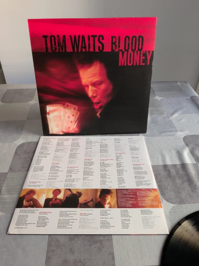 LP TOM WAITS ,BLOOD MONEY ,2002,EUROPE,